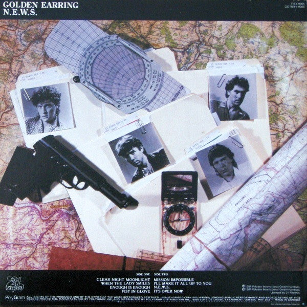 Golden Earring : N.E.W.S. (LP, Album)