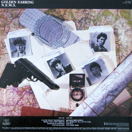 Golden Earring : N.E.W.S. (LP, Album)