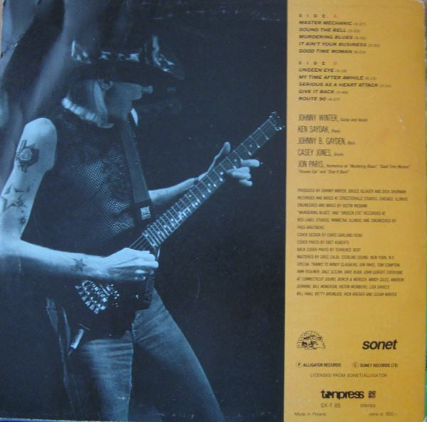 Johnny Winter : Serious Business (LP, Album)