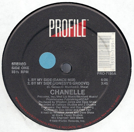 Chanelle : By My Side (12")