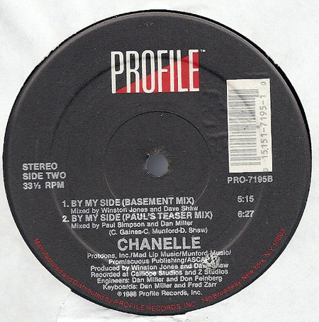 Chanelle : By My Side (12")