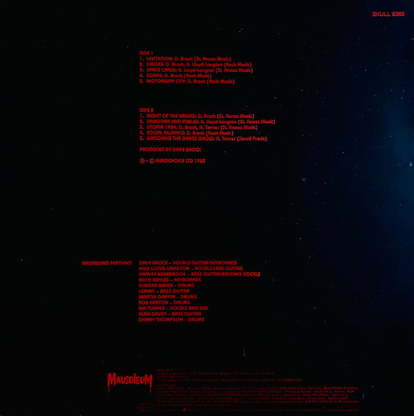 Hawkwind : Utopia 1984 (LP, Album, Comp)