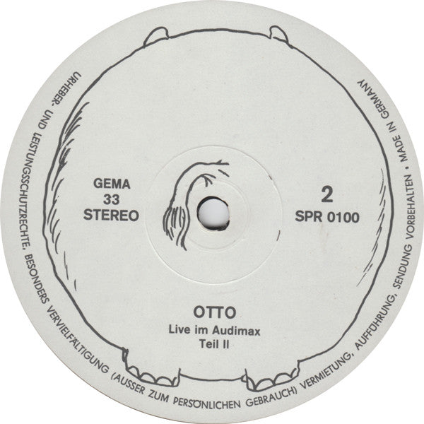 Otto Waalkes : Live Im Audimax (LP, Album)