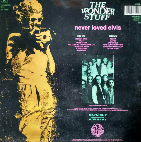The Wonder Stuff : Never Loved Elvis (LP, Album)