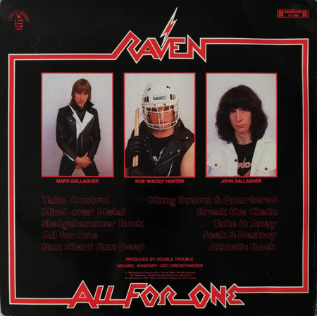 Raven (6) : All For One (LP, Album)