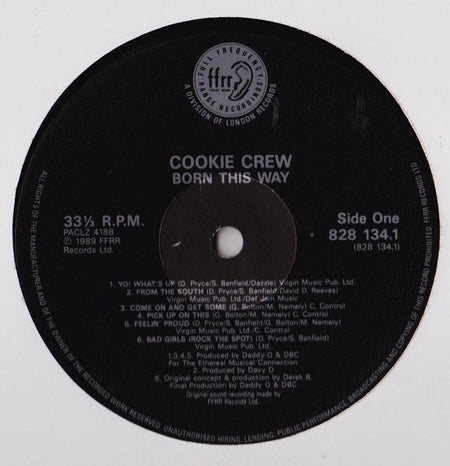 The Cookie Crew : Born This Way! (LP, Album)