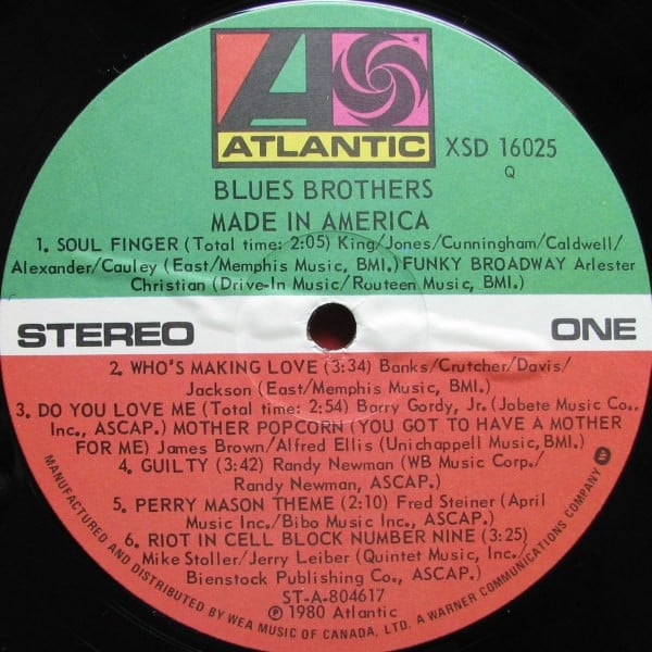 The Blues Brothers : Made In America (LP, Album)