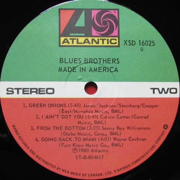 The Blues Brothers : Made In America (LP, Album)