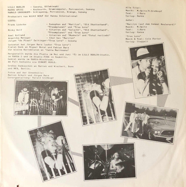 Lilli Berlin : Huh Huh! (LP, Album)
