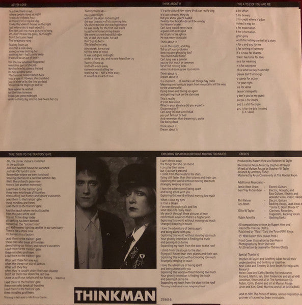 Thinkman : Hard Hat Zone (LP, Album)