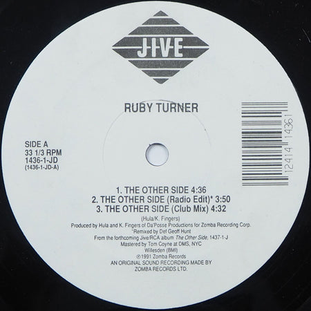 Ruby Turner : The Other Side (12")