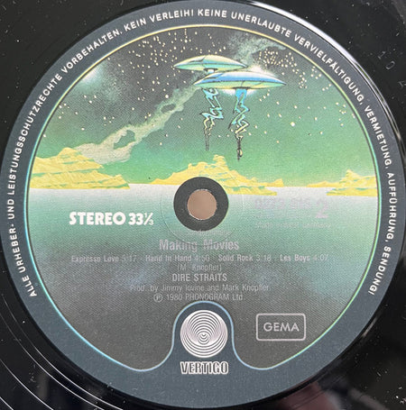 Dire Straits : Making Movies (LP, Album, Club, Clu)