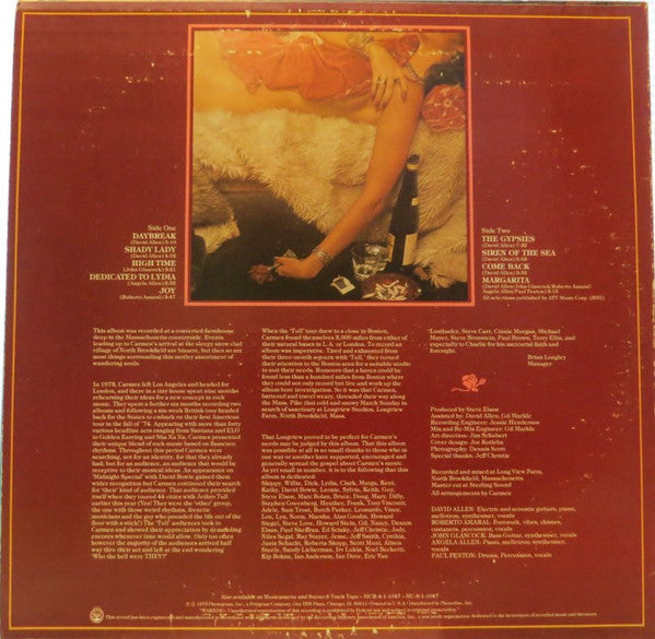 Carmen (19) : The Gypsies (LP, Album)