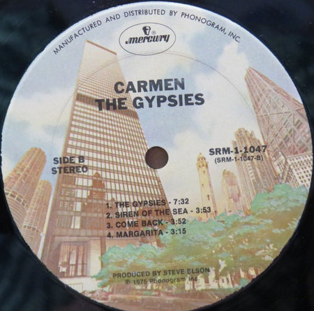 Carmen (19) : The Gypsies (LP, Album)