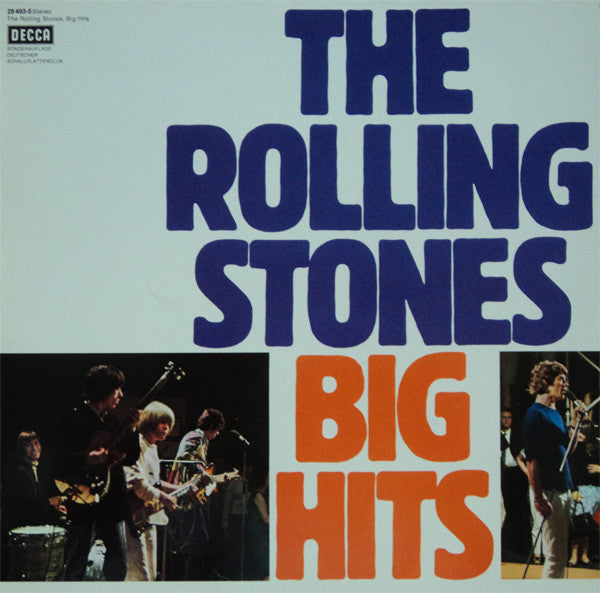 The Rolling Stones : Big Hits (LP, Comp, Club, RE)