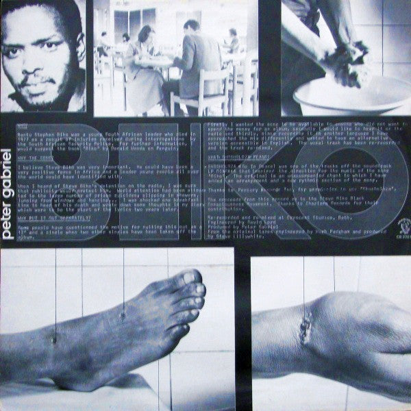 Peter Gabriel : Biko (12", Single)
