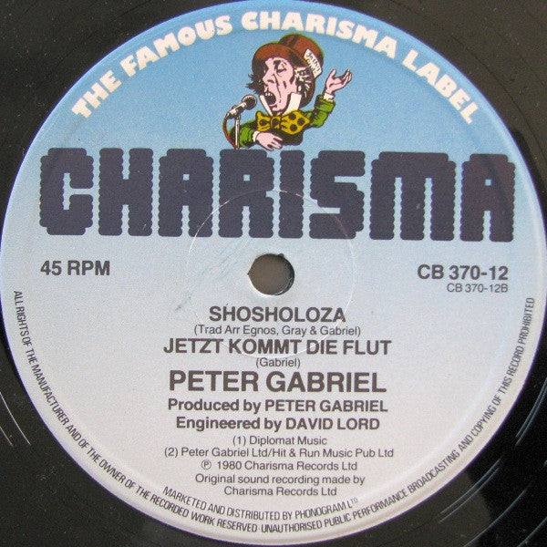 Peter Gabriel : Biko (12", Single)