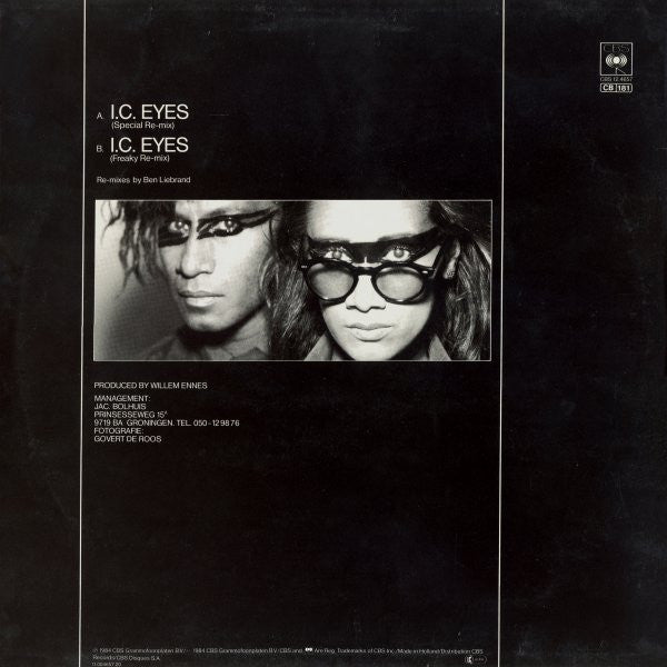 Fox The Fox : I.C. Eyes (Special Re-Mix By Ben Liebrand) (12", Maxi)