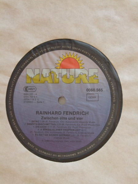 Rainhard Fendrich : Zwischen Eins Und Vier (LP, Album)