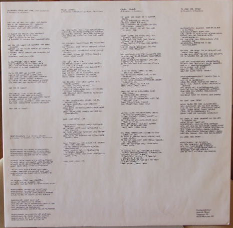 Rainhard Fendrich : Zwischen Eins Und Vier (LP, Album)