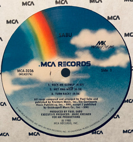 Sabu : Sabu (LP, Promo)