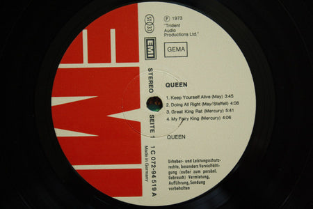 Queen : Queen (LP, Album, RE)