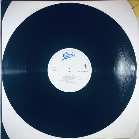 Don Johnson : Tell It Like It Is (12", Maxi)