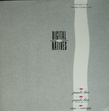 Digital Natives : Jumbo Line (12", Ltd, Whi)