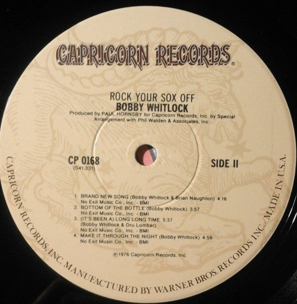 Bobby Whitlock : Rock Your Sox Off (LP, Album)