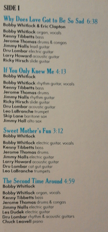 Bobby Whitlock : Rock Your Sox Off (LP, Album)