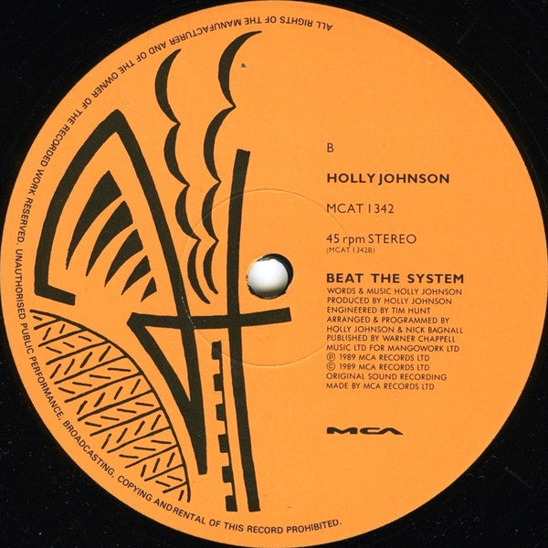 Holly Johnson : Atomic City (12", Single)
