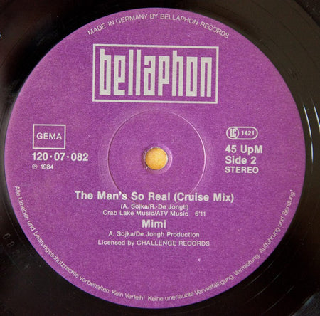 Mimi (14) : The Man's So Real (Special Remix) (12")