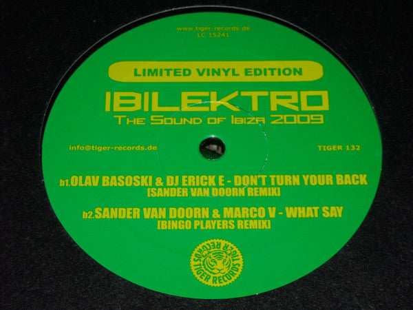 Various : Ibilektro The Sound Of Ibiza 2009 (12", Ltd)