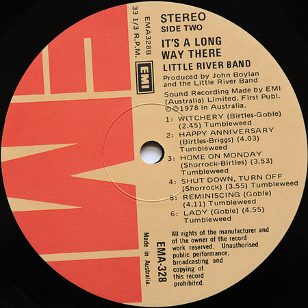 Little River Band : It's A Long Way There (Greatest Hits) (LP, Comp)