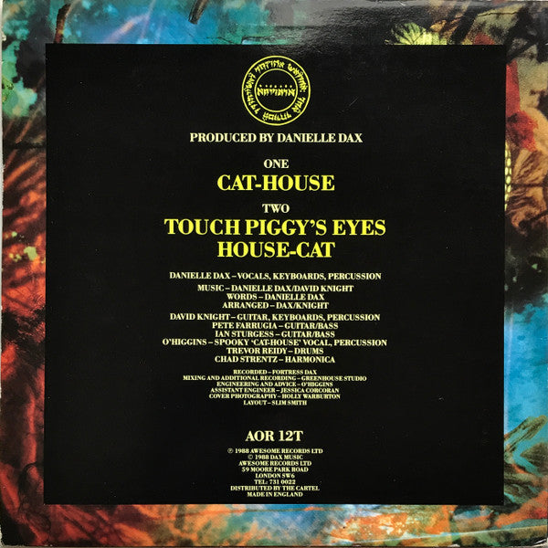 Danielle Dax : Cat-House (12", Tur)