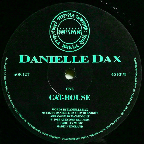 Danielle Dax : Cat-House (12", Tur)