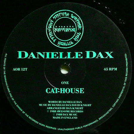 Danielle Dax : Cat-House (12", Tur)