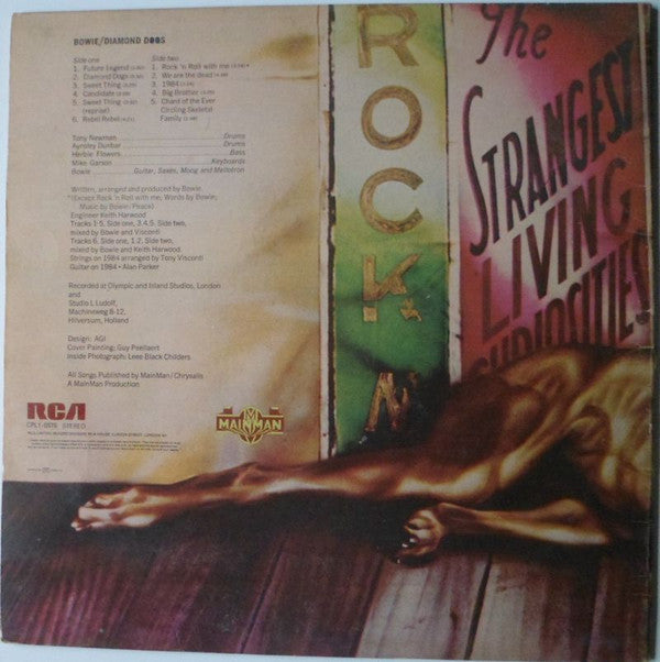 Bowie* : Diamond Dogs (LP, Album, Gat)