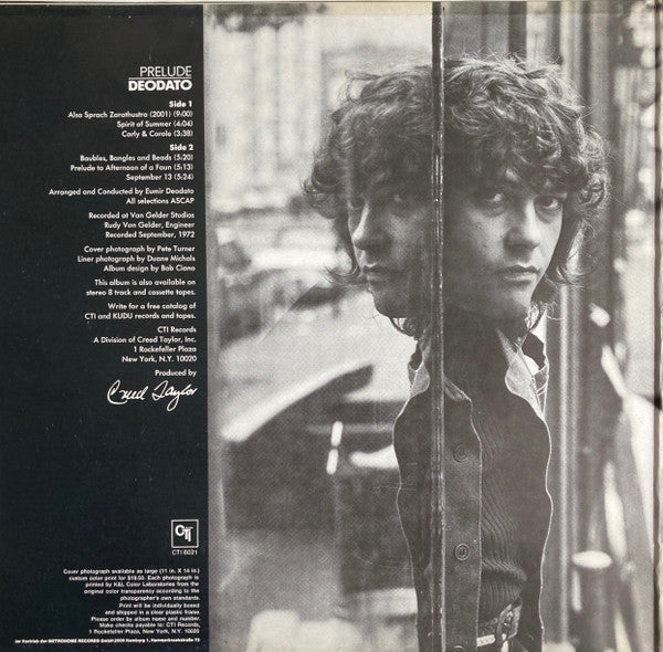 Eumir Deodato : Prelude (LP, Album, Gat)