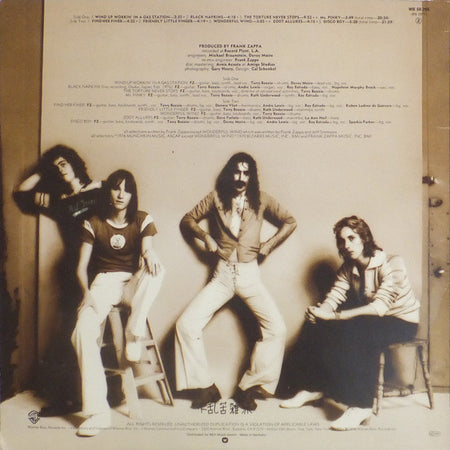 Frank Zappa : Zoot Allures (LP, Album, RP)