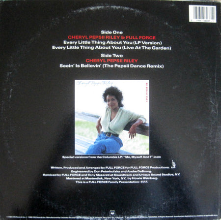 Cheryl Pepsii Riley & Full Force : Every Little Thing About You (12")