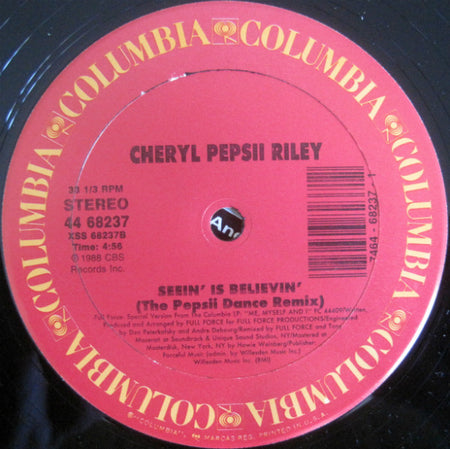 Cheryl Pepsii Riley & Full Force : Every Little Thing About You (12")