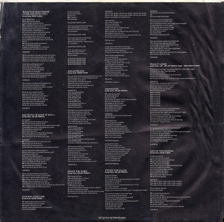Twisted Sister : Under The Blade (LP, Album)