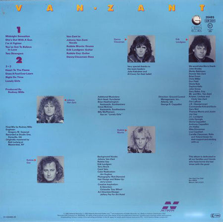 Van-Zant : Van-Zant (LP, Album)