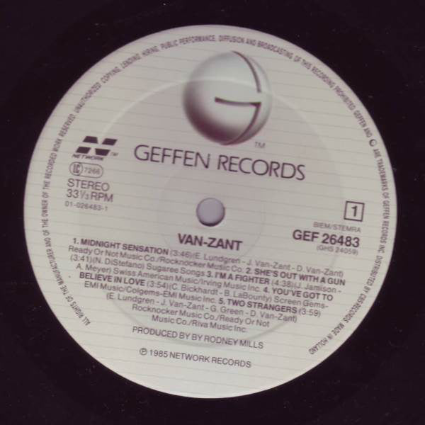 Van-Zant : Van-Zant (LP, Album)