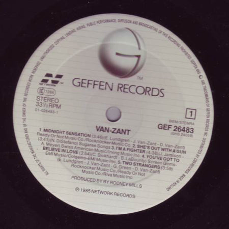 Van-Zant : Van-Zant (LP, Album)