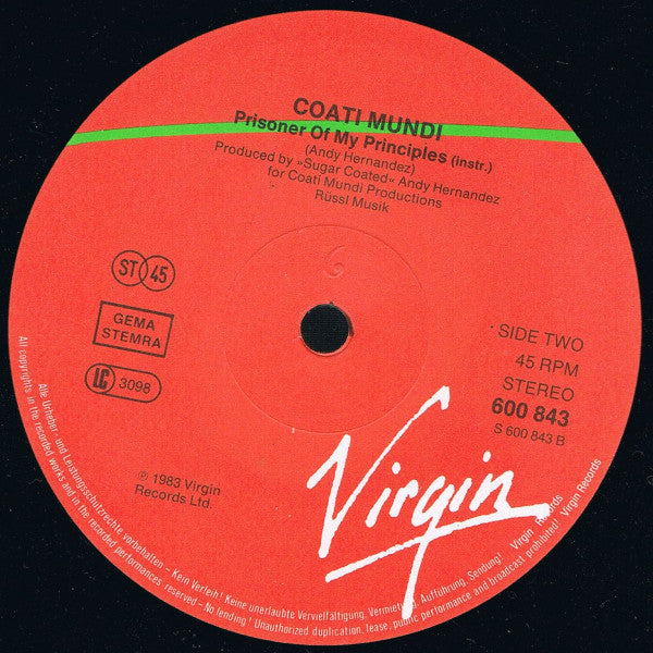 Coati Mundi : ¿Como Esta Usted? (Trans: How Are You?) Parts 1 & 2 (12", Maxi)