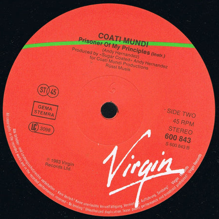 Coati Mundi : ¿Como Esta Usted? (Trans: How Are You?) Parts 1 & 2 (12", Maxi)