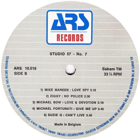 Various : Studio 57 Volume 7 (LP, Album, Comp, Mixed)