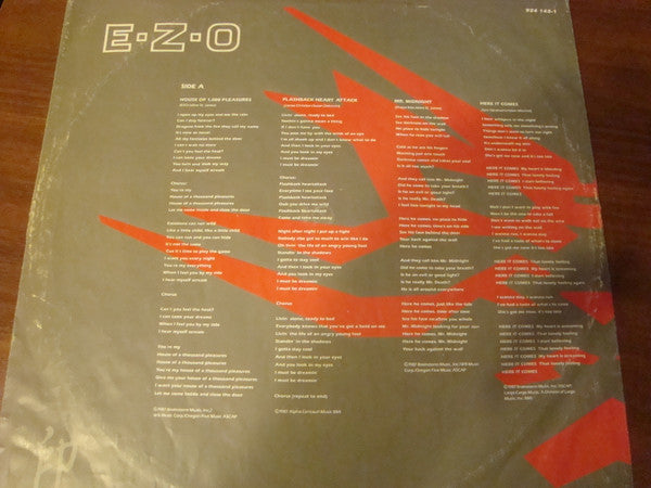 Ezo (2) : E･Z･O (LP, Album)